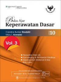 Image of BUKU AJAR KEPERAWATAN DASAR VOLUME 3