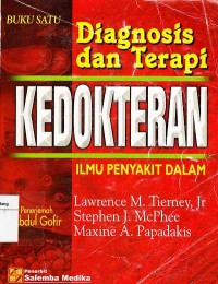 Image of DIAGNOSIS DAN TERAPI KEDOKTERAN PENYAKIT DALAM BUKU 1