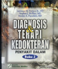 Image of DIAGNOSIS DAN TERAPI KEDOKTERAN PENYAKIT DALAM BUKU 2