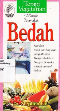 Image of TERAPI VEGETARIAN UNTUK PENYAKIT BEDAH