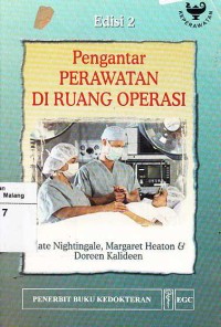 Image of PENGANTAR PERAWATAN DI RUANG OPERASI
