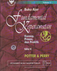 Image of BUKU AJAR FUNDAMENTAL KEPERAWATAN KONSEP PROSES DAN PRAKTIK VOLUME 2