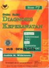 Image of BUKU SAKU DIAGNOSA KEPERAWATAN