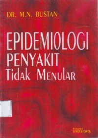Image of EPIDEMIOLOGI PENYAKIT TIDAK MENULAR