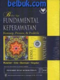 Image of BUKU AJAR FUNDAMENTAL KEPERAWATAN KONSEP PROSES DAN PRAKTIK VOLUME 2