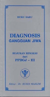 Image of BUKU SAKU DIAGNOSIS GANGGUAN JIWA