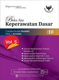 Image of BUKU AJAR KEPERAWATAN DASAR VOLUME 5
