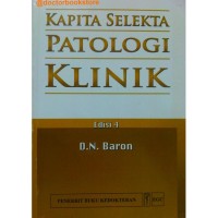 Image of KAPITA SELEKTA PATOLOGI KLINIK