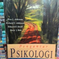 Image of PENGANTAR PSIKOLOGI JILID 1