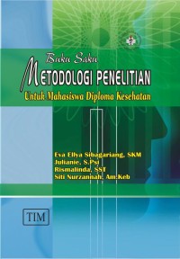 Image of BUKU SAKU METODOLOGI PENELITIAN UNTUK MAHASISWA DIPLOMA KESEHATAN
