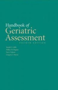 Image of Handbook of Geriatric Assessment