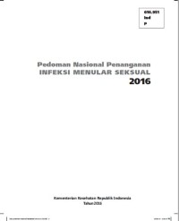 Image of Pedoman Nasional Penanganan INFEKSI MENULAR SEKSUAL 2016