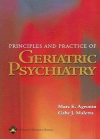 Image of Principles and Practice of Geriatric Psychiatry